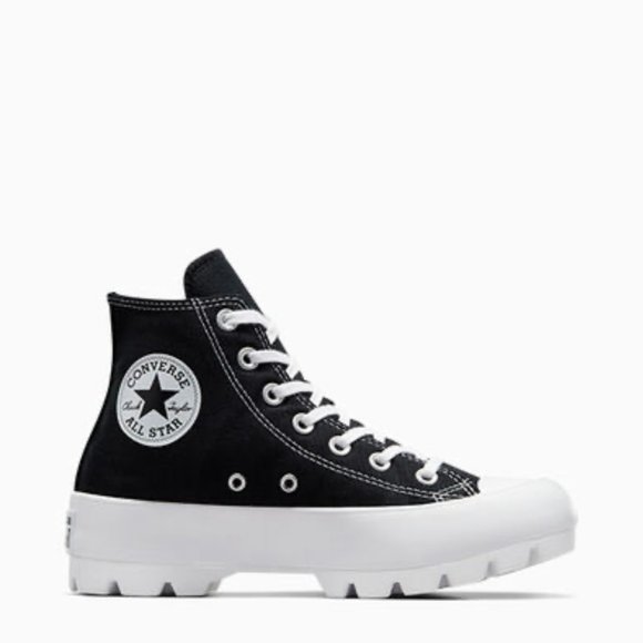 Converse Shoes - Converse Chuck Taylor All Star Lugged hi-top 2.0 Shoes in Black and White Size 9